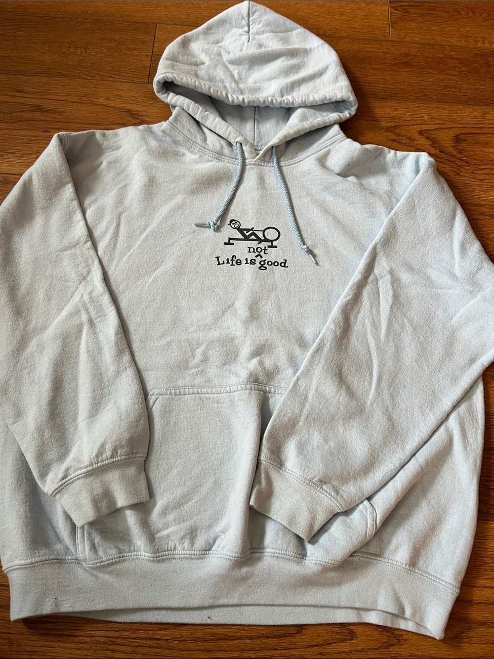 “Life is not good” Rowing Design Hoodie